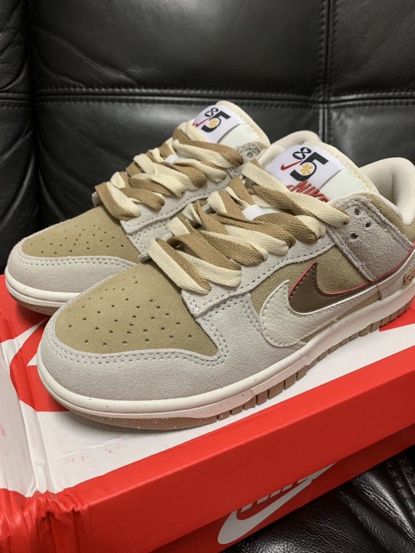 Nike dunk low SE85 卡其米白配色 23. 5