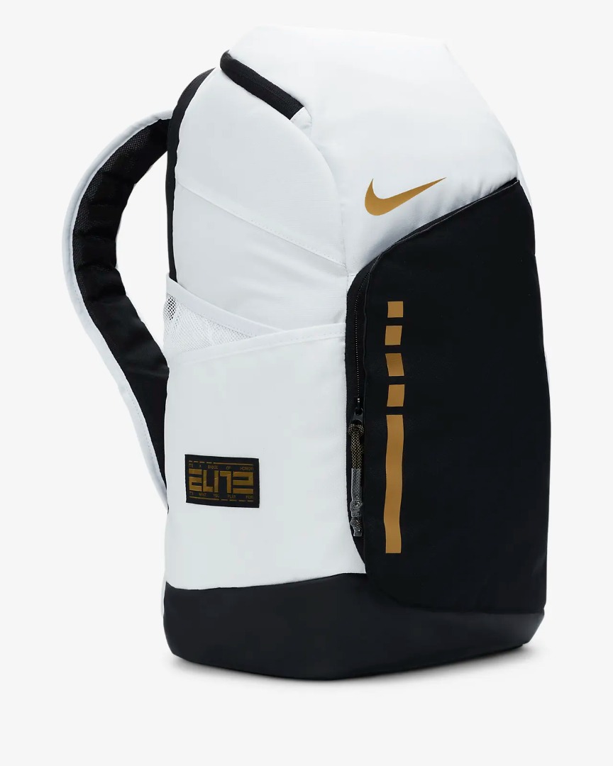 nike elite bag gold
