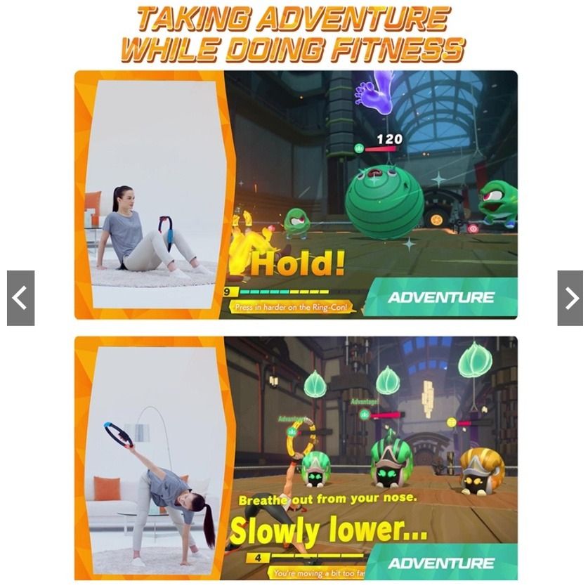 Gamepad Yoga Circle Strap Ring Fit Adventure Nintendo Switch na