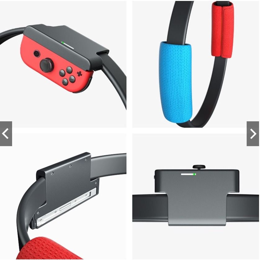 Elastic Leg Strap Ring-Con Grip Cover For Nintendo Switch Ring Fit Adventure