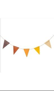 Nursery room decor wooden bunting