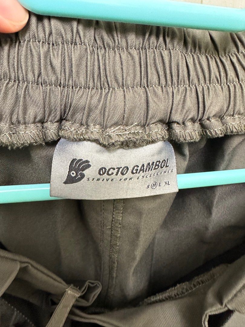 Octo Gambol AW22 / 09 — P22-124 Trapezoidal Loose Pants (Gauntlet