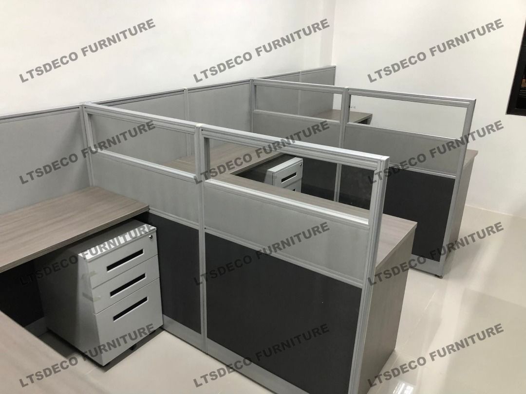 OFFICE PARTITION WORKSTATION TABLE FURNITURE FG, Furniture & Home ...