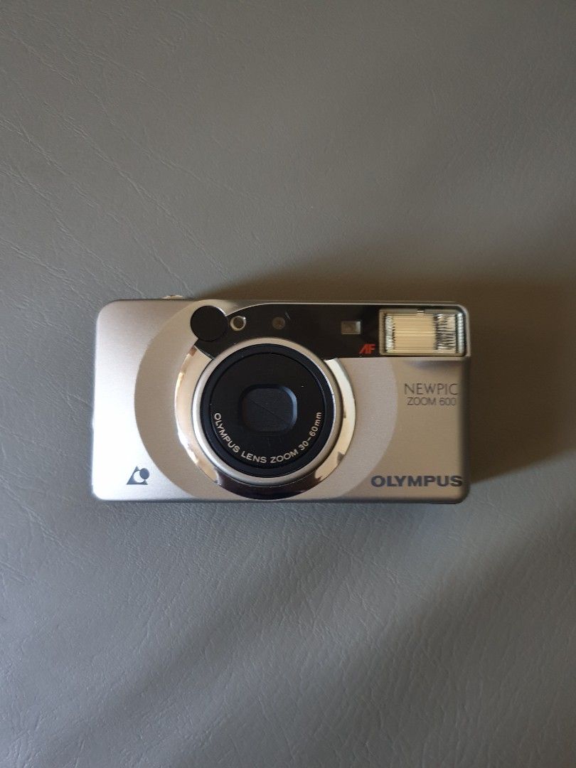 Olympus Zoom 600 Film Cam, Photography, Cameras on Carousell