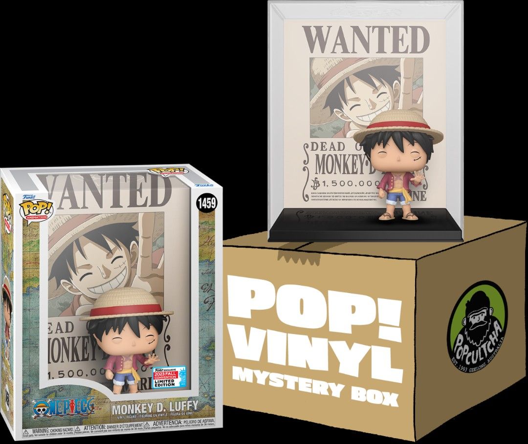 PREORDER) One Piece Luffy Wanted Poster Funko Pop! – Optic Collectables