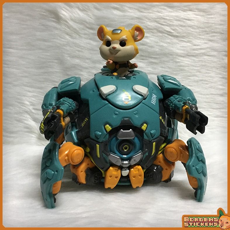 Original Funko Pop Overwatch Wrecking Ball Hammond No. 488