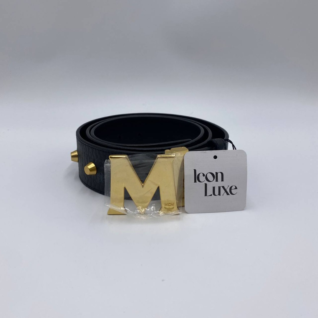 P2688 MCM Stud Belt Monogram 115cm Men s Fashion Watches