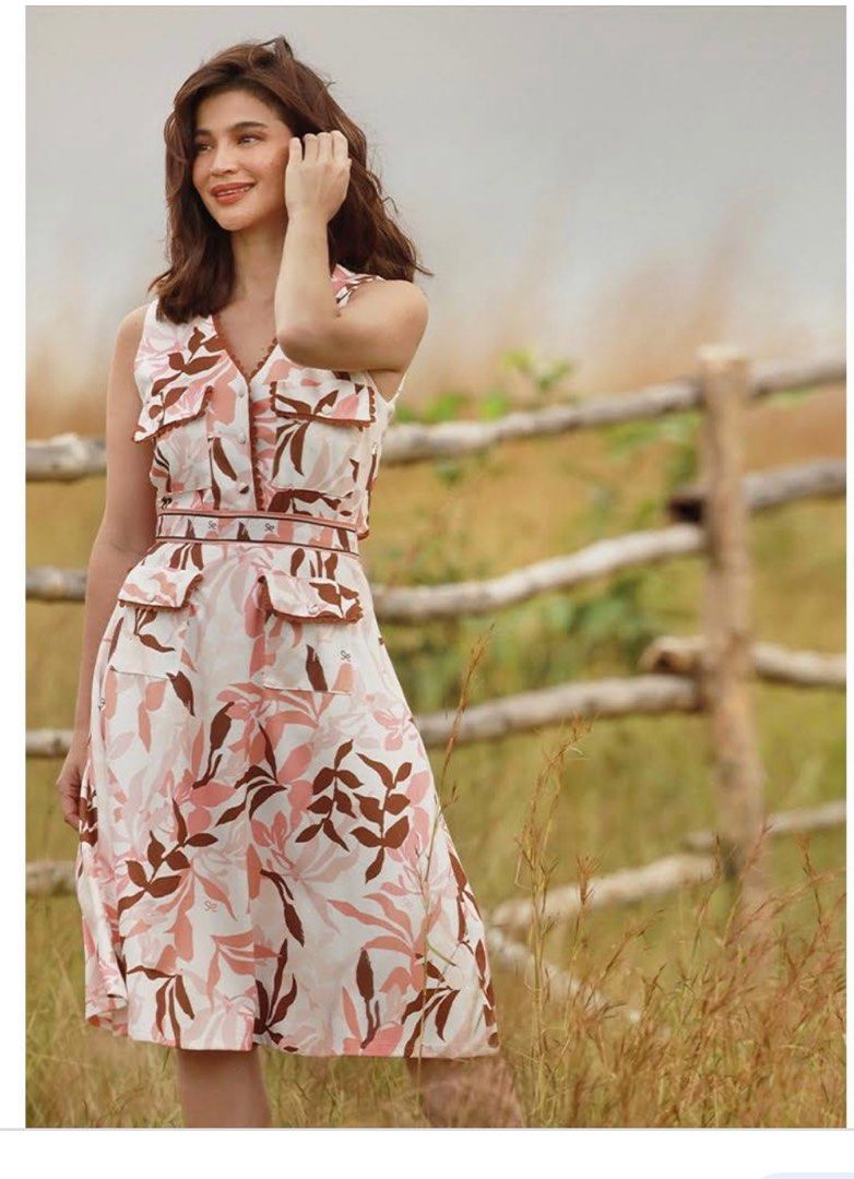 Plains and sales prints cocktail dress