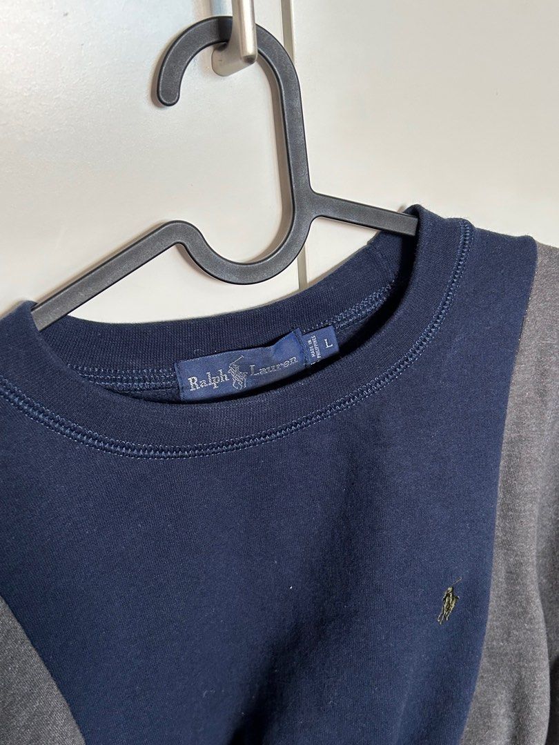 Ralph lauren shop cropped sweatshirt