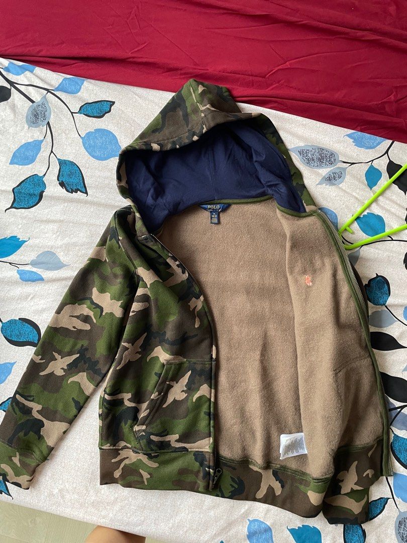 Ralph lauren hoodie camo outlet