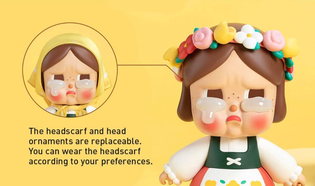その他 POPMART Crybaby My Russian Doll CRYBABY My Russian Doll