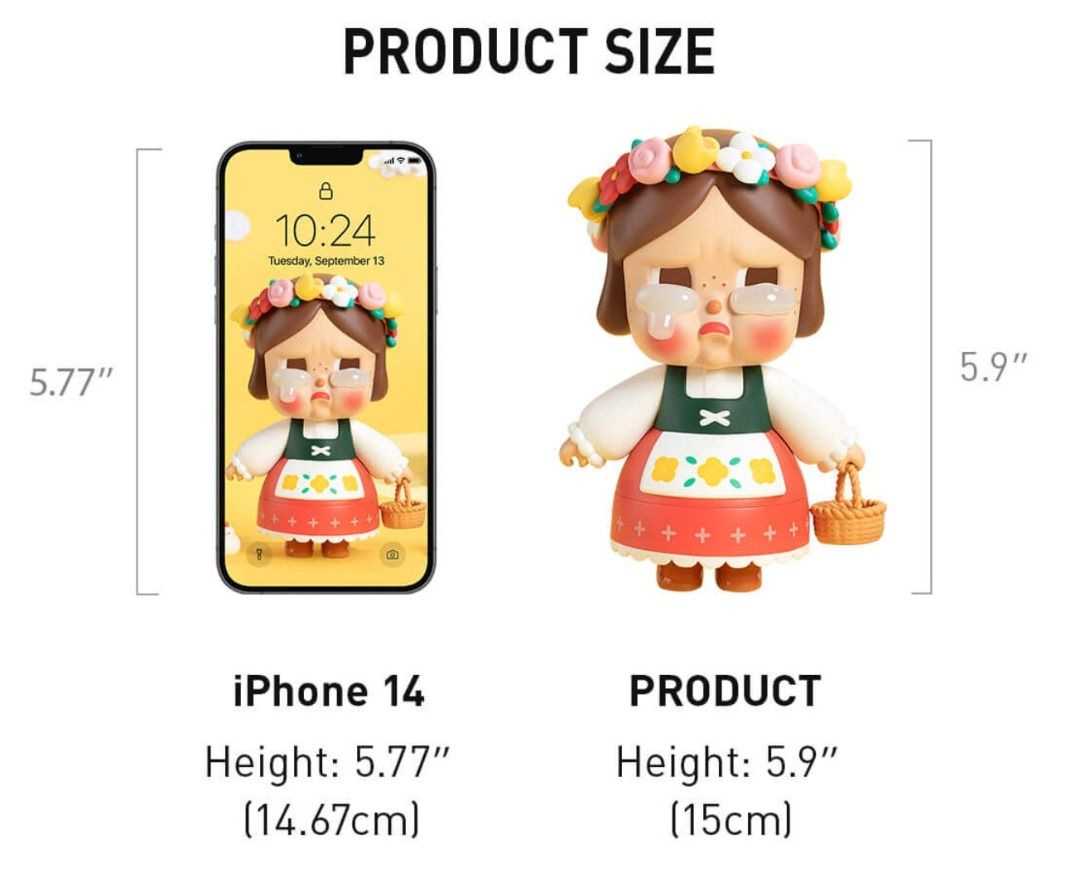 POPMART Crybaby My Russian Doll