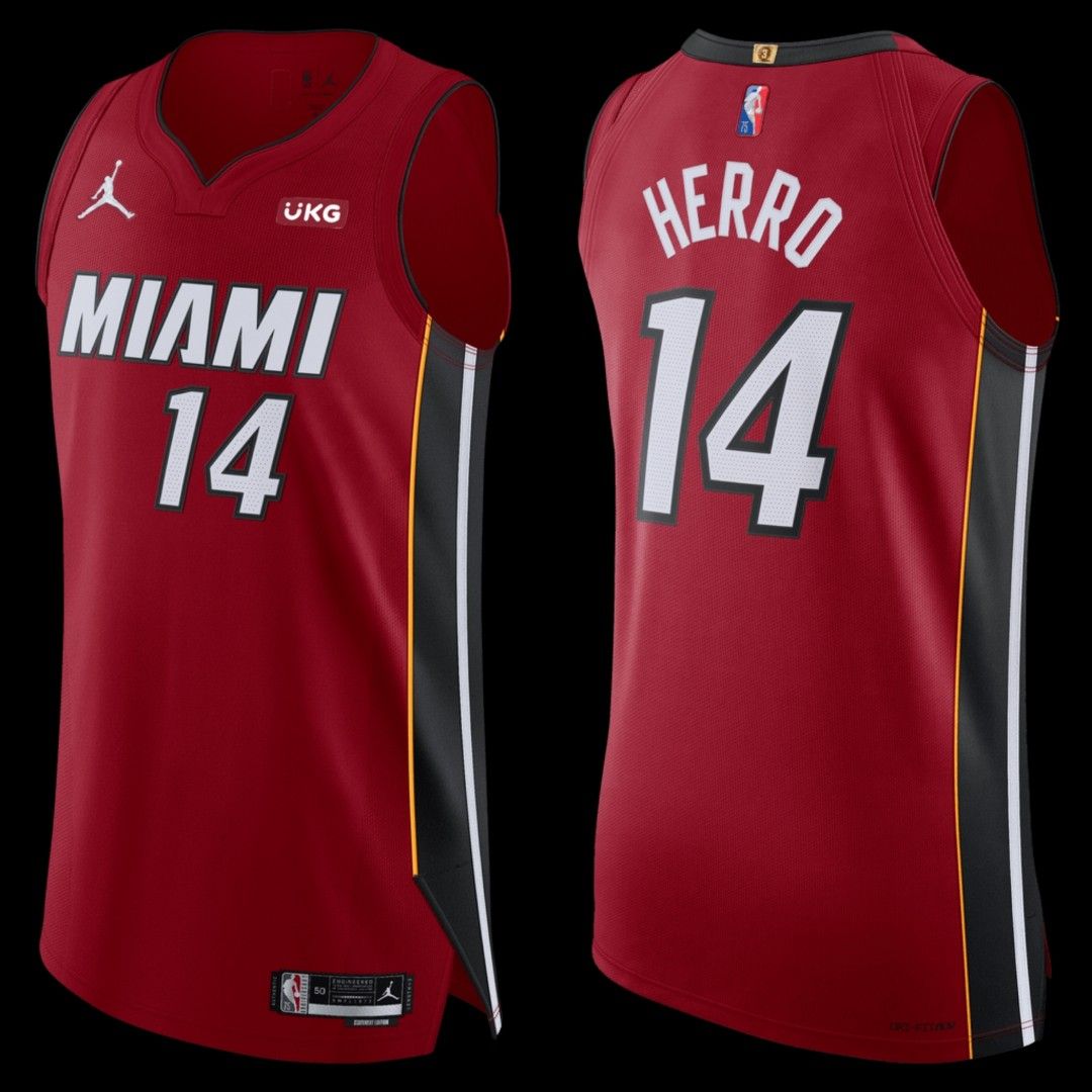 miami heat 75th anniversary jersey