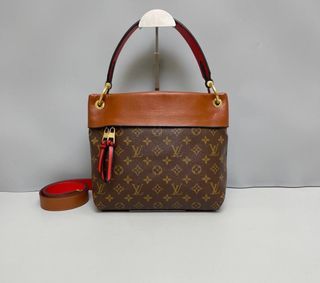 Louis Vuitton Tuileries in Monogram, Caramel and Coquelot Red Calfskin -  SOLD