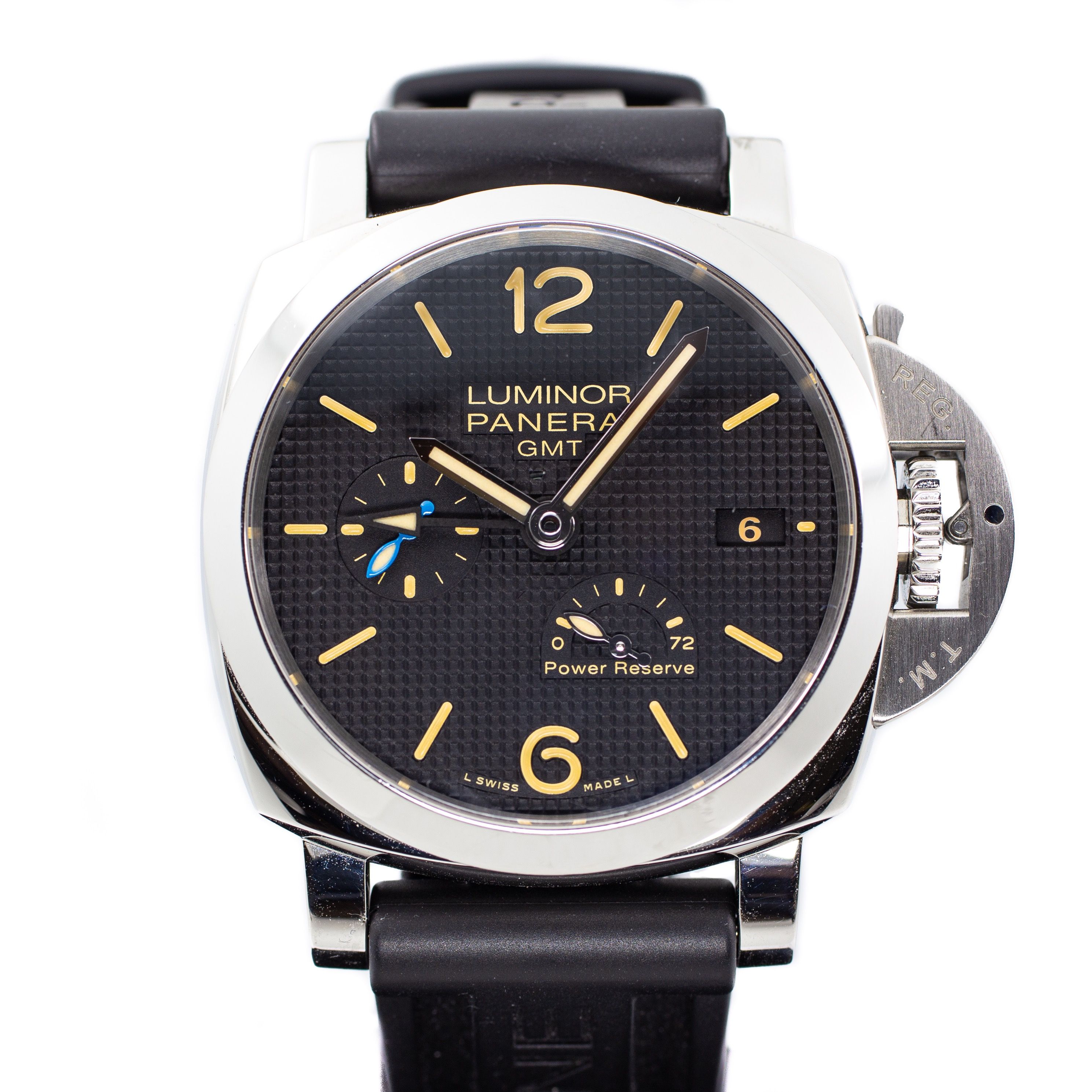 Preowned Panerai Luminor GMT Power Reserve 42 PAM 1537 W