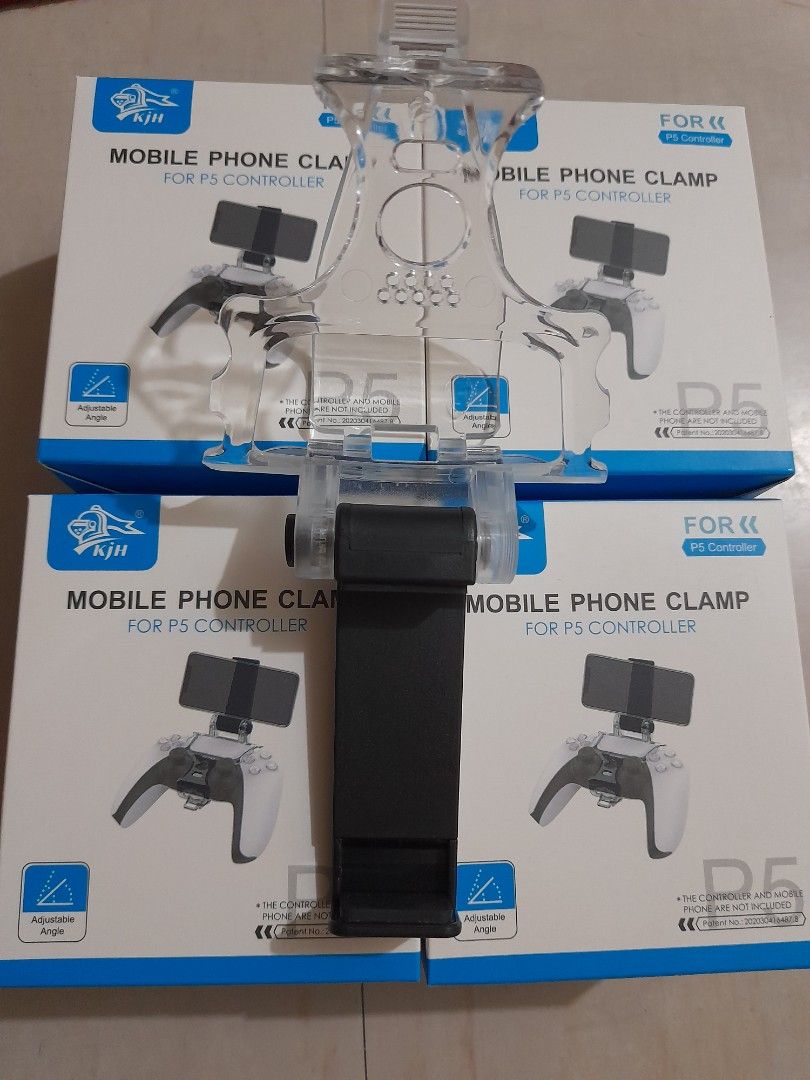 PS5 PHONE CLAMP (Category: In-Game Products) located in Quezon City. Submitted by hajjasittienor (Listing ID 1259857014, Image 1). Description: BRAND NEW. PS5 PHONE CLAMP.300 ......PWEDE COD ......PWEDE PICK UP AVIDA TOWER NEW MANILA COL BONNY SERRANO AVE QUEZON CITY.