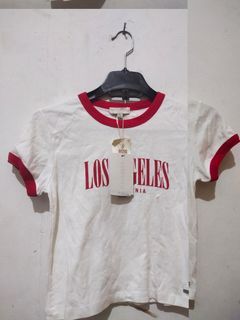 Pull and bear Pasific girl t-shirt