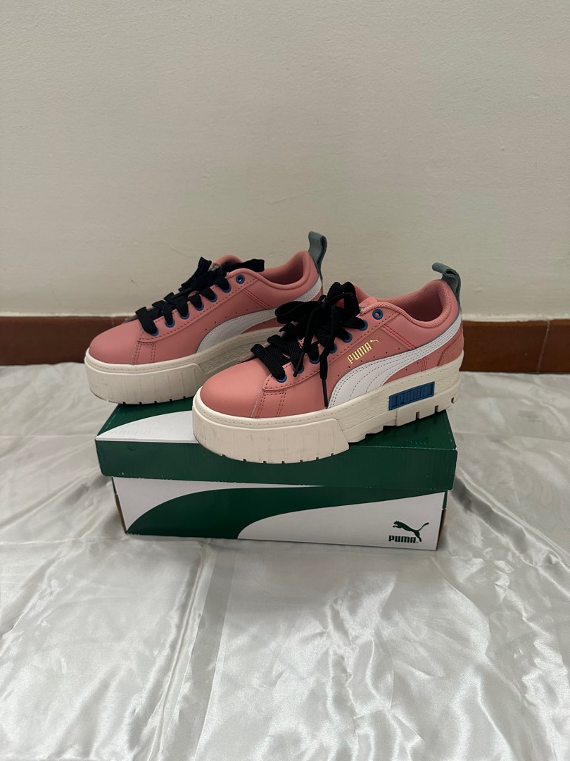 Puma Mayze pink platform shoes female Women s Fashion Footwear
