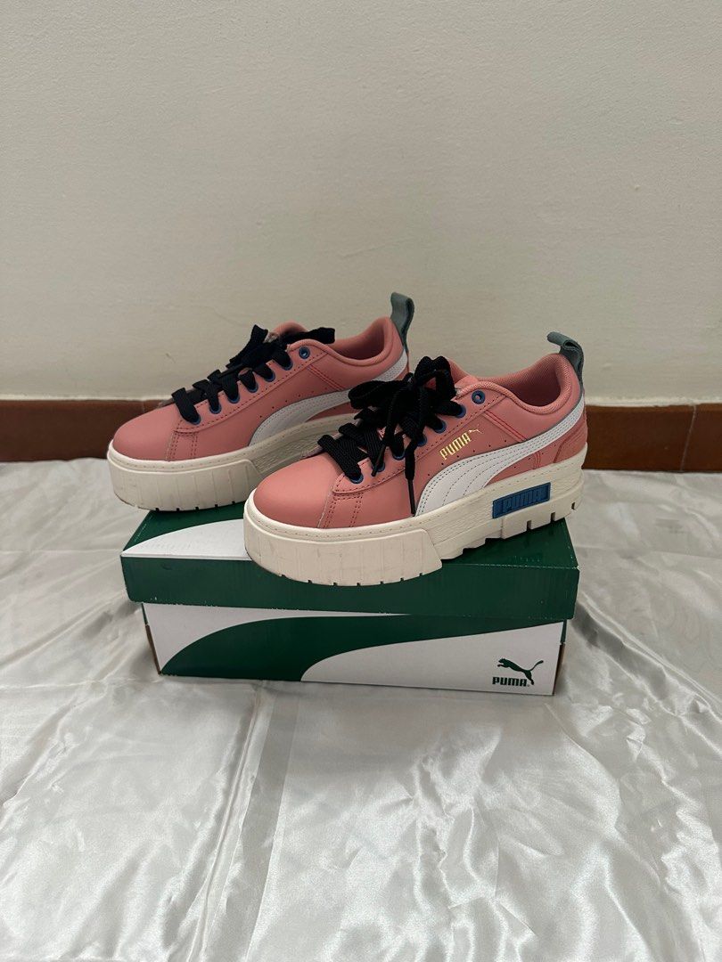 Puma Mayze pink platform shoes female Women s Fashion Footwear