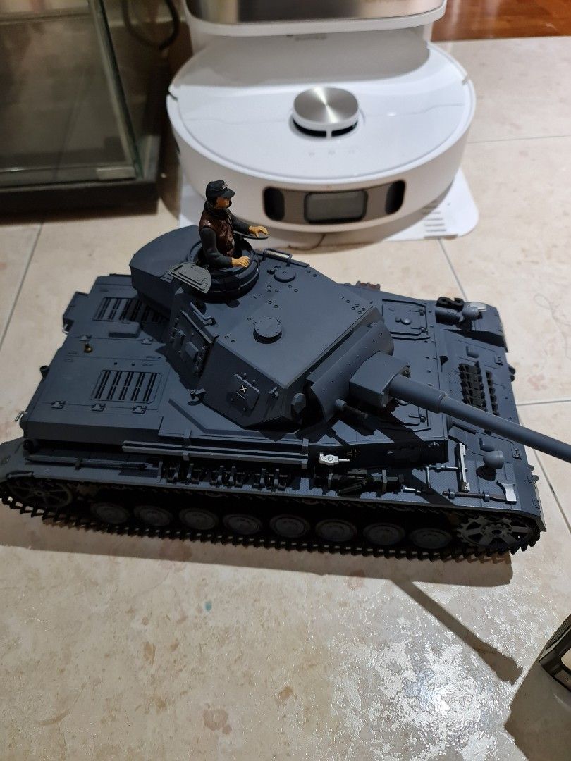 RC Heng Long BB Firing 2.4ghz 1/24 Infrared Type 90 Model Battle Tank Sound V5 E - Foto 2