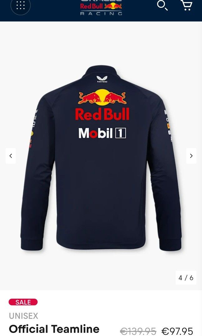 Red bull cheap softshell jacket
