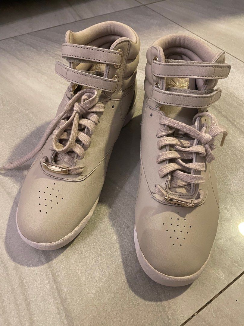 Reebok women's classic freestyle high top shoe online