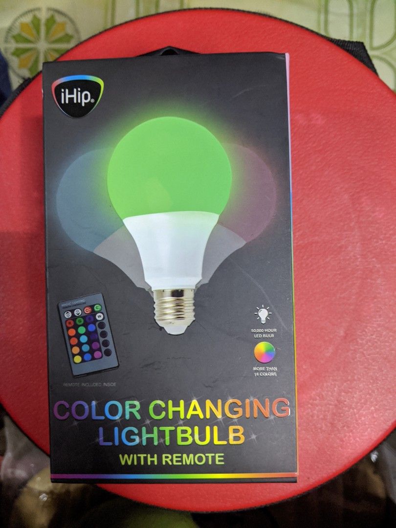 Ihip color hot sale changing light bulb