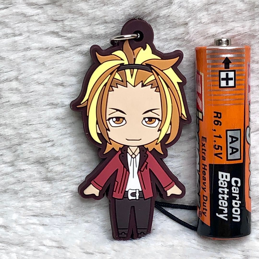 Ride Catalog Tokimeki Restaurant Rubber Keychain Anime Merch Japan