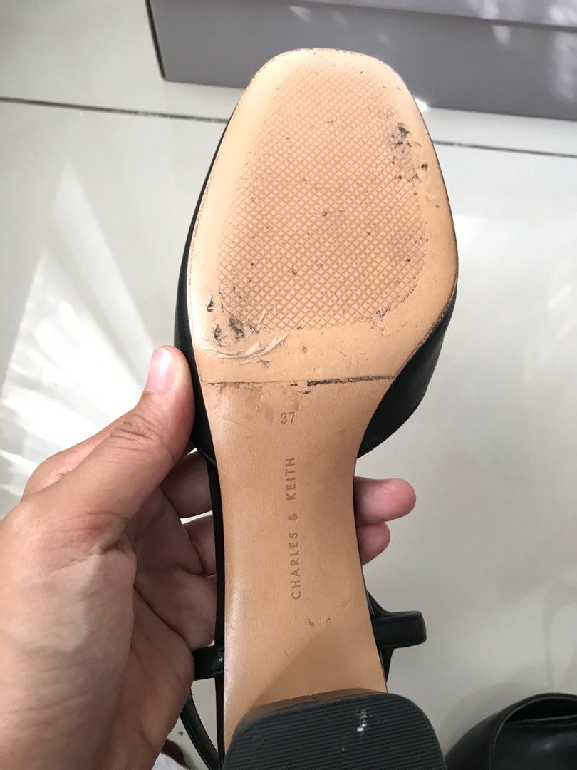 pumps with strap across the foot