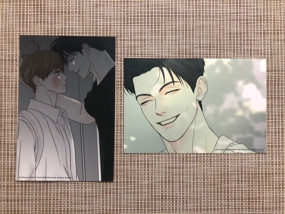 Secret Relationships Manhwa Postcards, Hobbies & Toys, Books