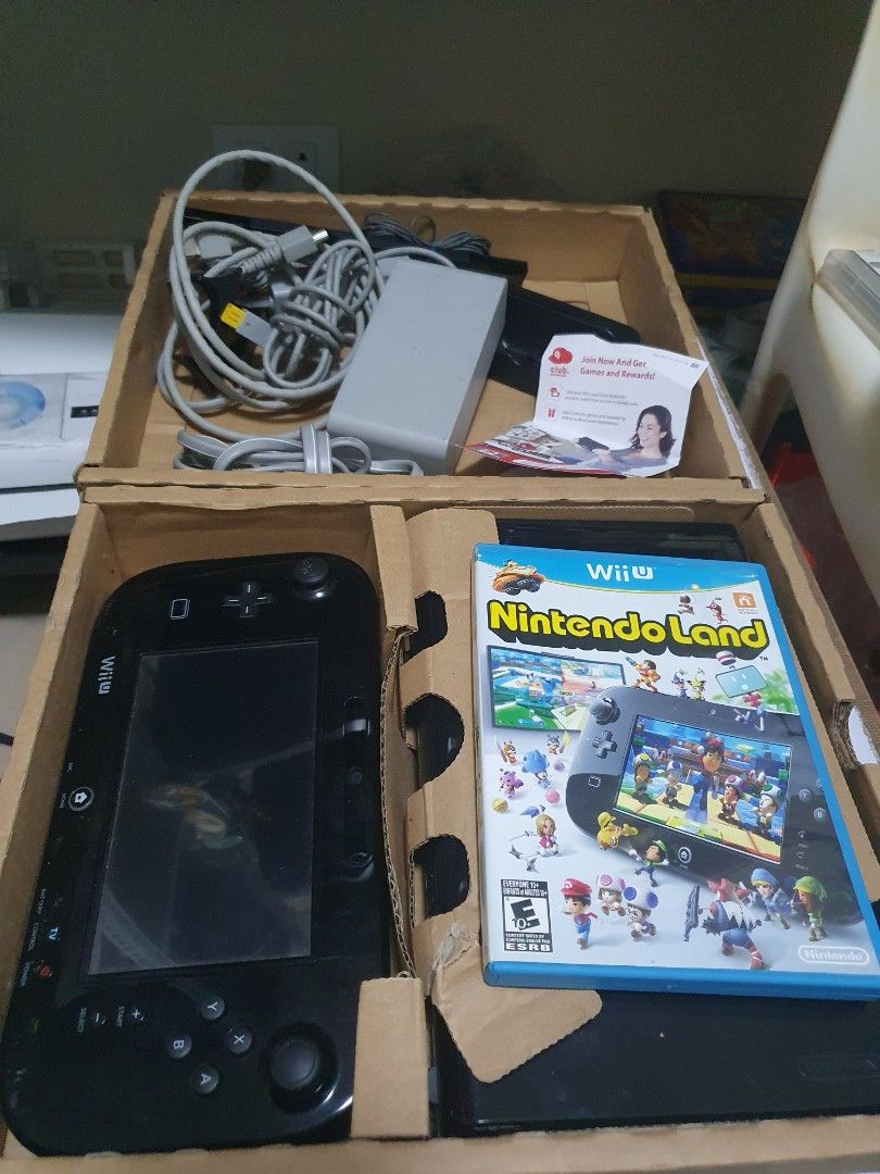 Selling Nintendo Wii U 32gb With Box (Category: Nintendo) located in Quezon City. Submitted by itemsforadoption (Listing ID 1259889340, Image 2). Description: Rfs: Its 2023! Happy New Year! Hoping you have a good year ahead of you! If you have questions feel free to send a message. Though I'll most likely be able to reply from 10am to 8pm. Please be patient and understanding. Decluttering games and items that I've picked up or for friends and fam