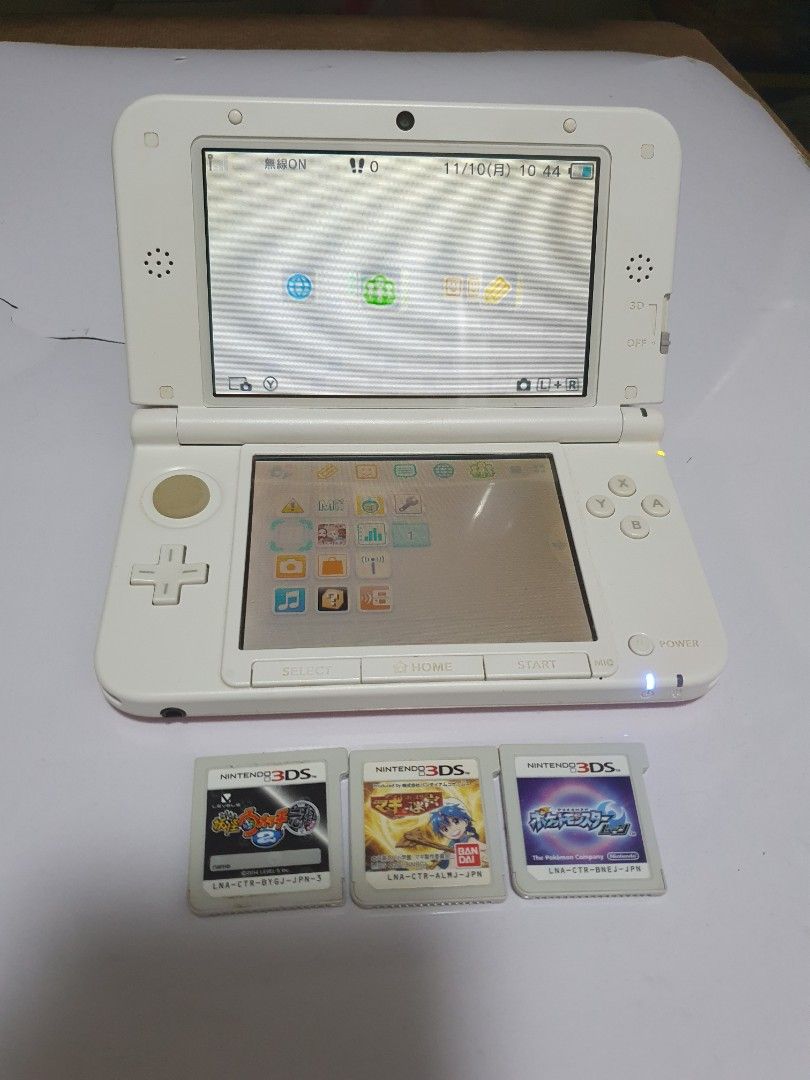 Selling Pink Nintendo 3ds LL (Category: Nintendo) located in Quezon City. Submitted by itemsforadoption (Listing ID 1259889177, Image 3). Description: Rfs: Its 2023! Happy New Year! Hoping you have a good year ahead of you! If you have questions feel free to send a message. Though I'll most likely be able to reply from 10am to 8pm. Please be patient and understanding. Decluttering games and items that I've picked up or for friends and family. Pri
