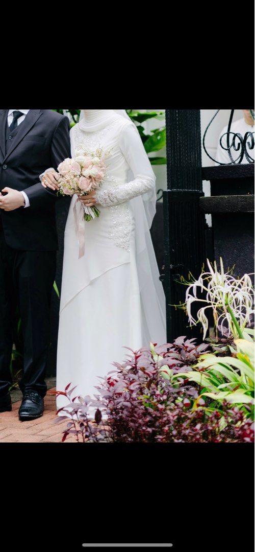 Sewa Dress Nikah, Women's Fashion, Muslimah Fashion, Dresses on Carousell