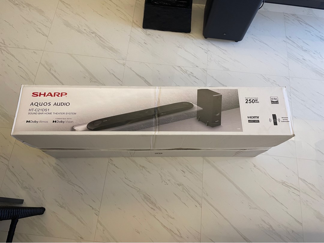 Sharp Aquos Audio Sound bar, TV & Home Appliances, TV & Entertainment, Entertainment Systems