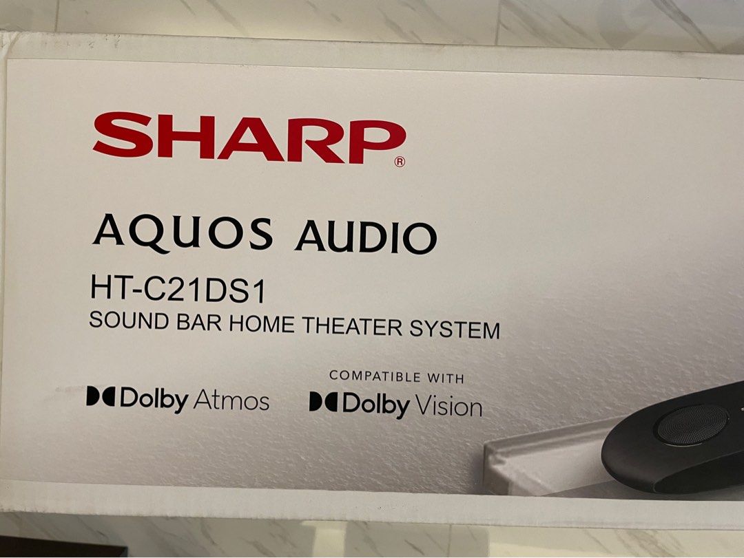 Sharp Aquos Audio Sound bar, TV & Home Appliances, TV & Entertainment