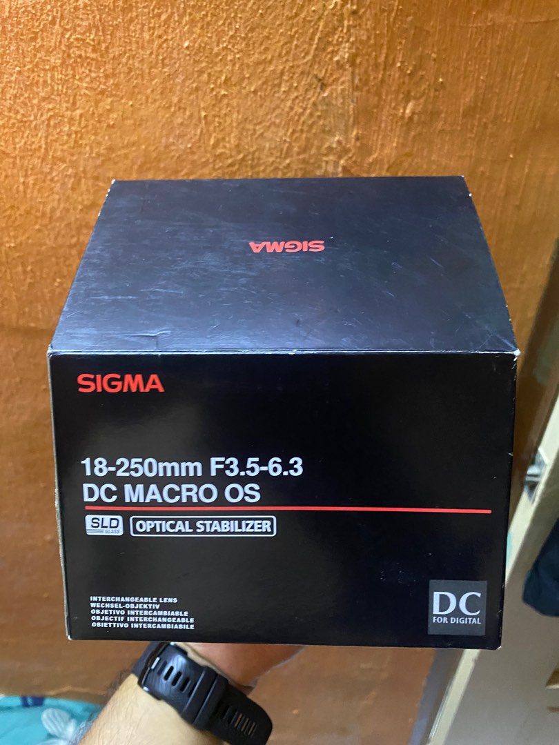 美品】SIGMA 18-250mm DC MACRO OS CANON用-