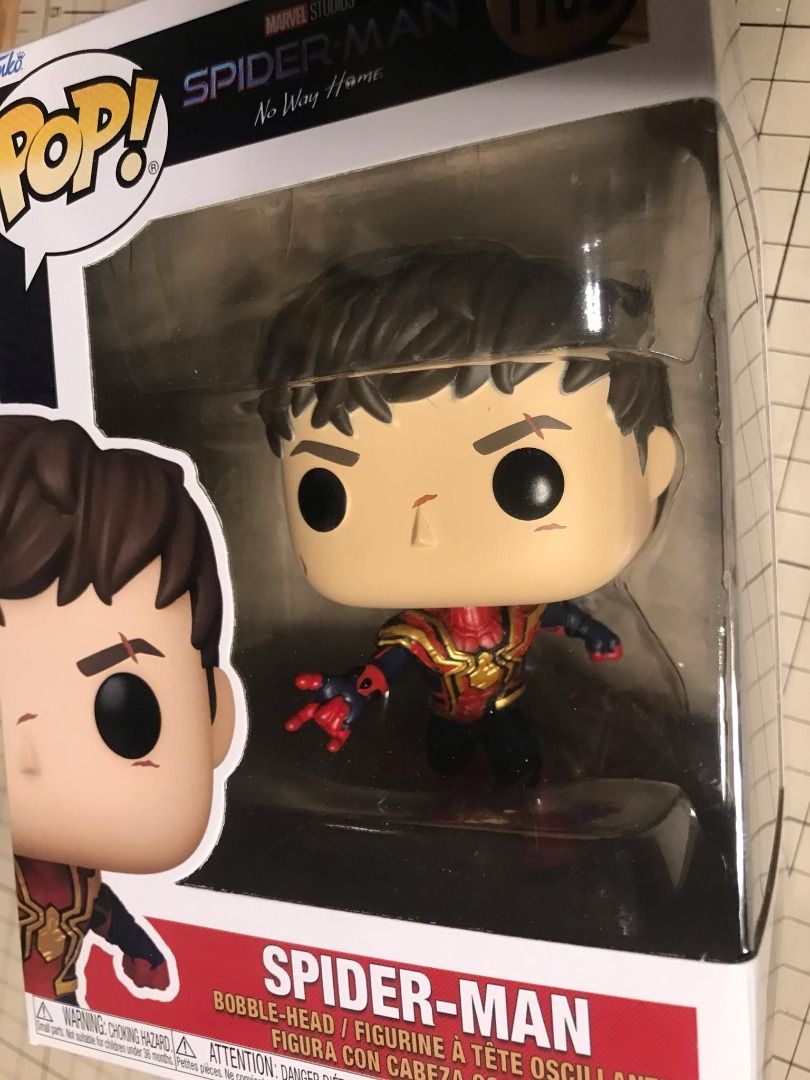 Funko Pop! Spiderman No Way Home: Spiderman Unmasked #1169 – POP