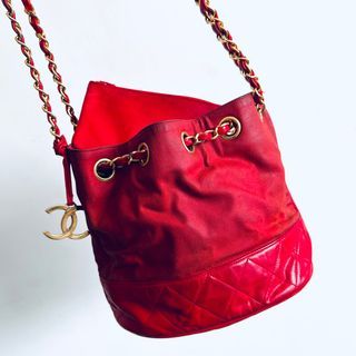 Authentic Chanel Vintage Full Flap Bag 23cm, Luxury, Bags