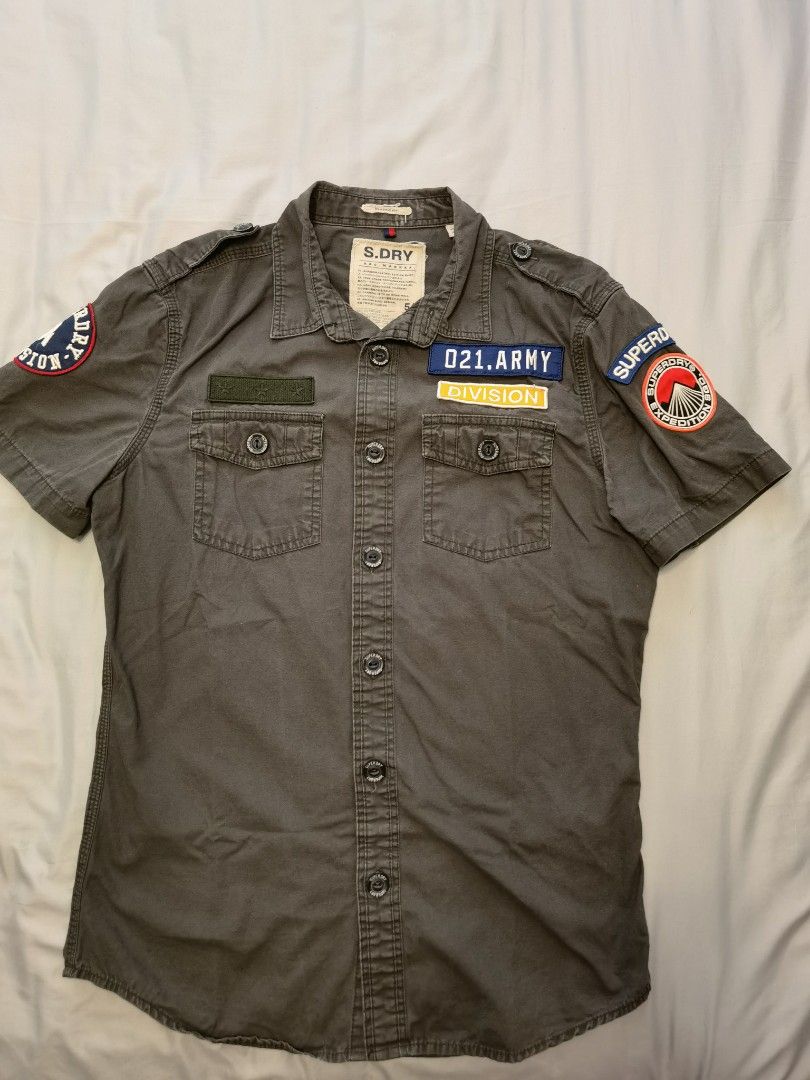 Superdry military shirt sale