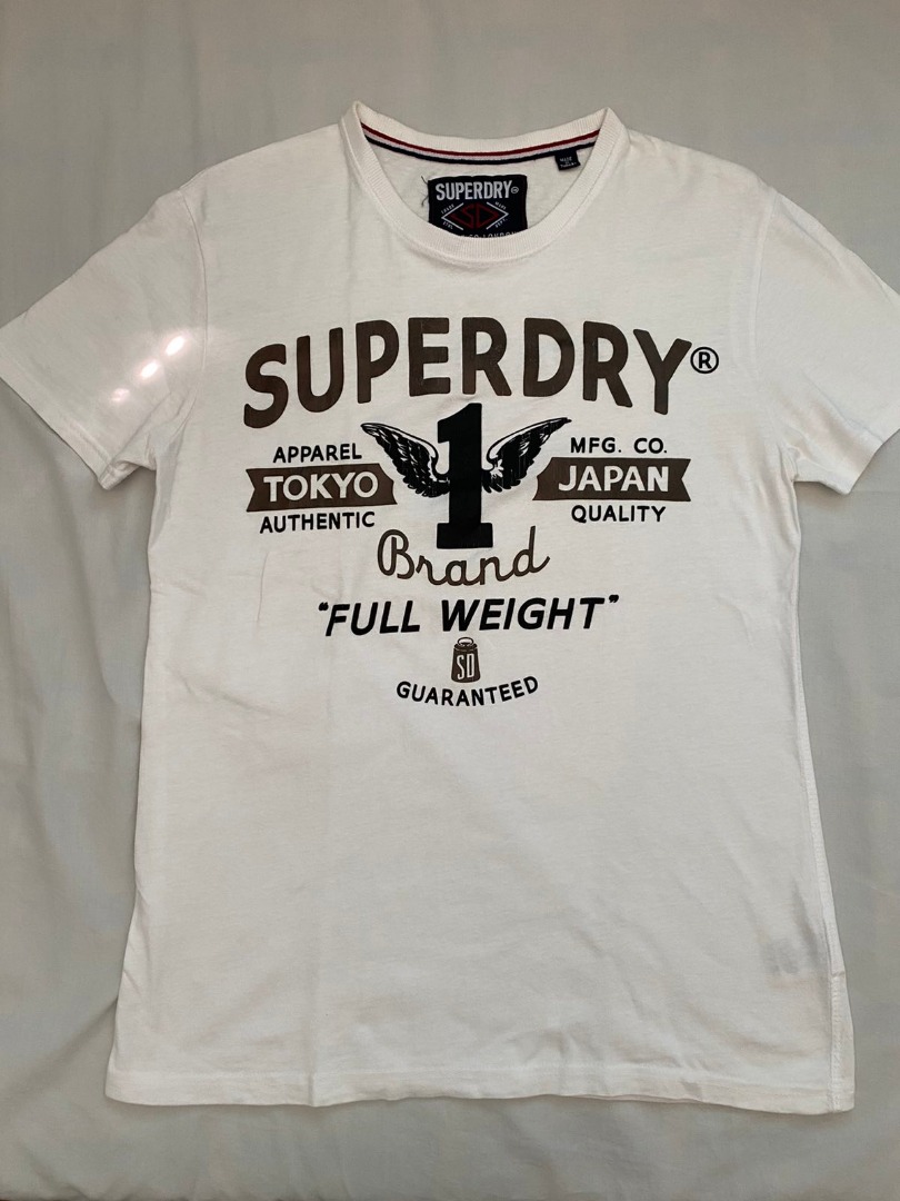 Superdry t hot sale shirt size
