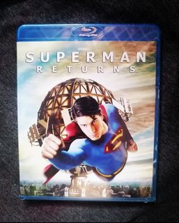 Superman Returns Blu-Ray Disc Movie Original Blu Ray Movies Super Man Returns Blu Ray Superman Movie