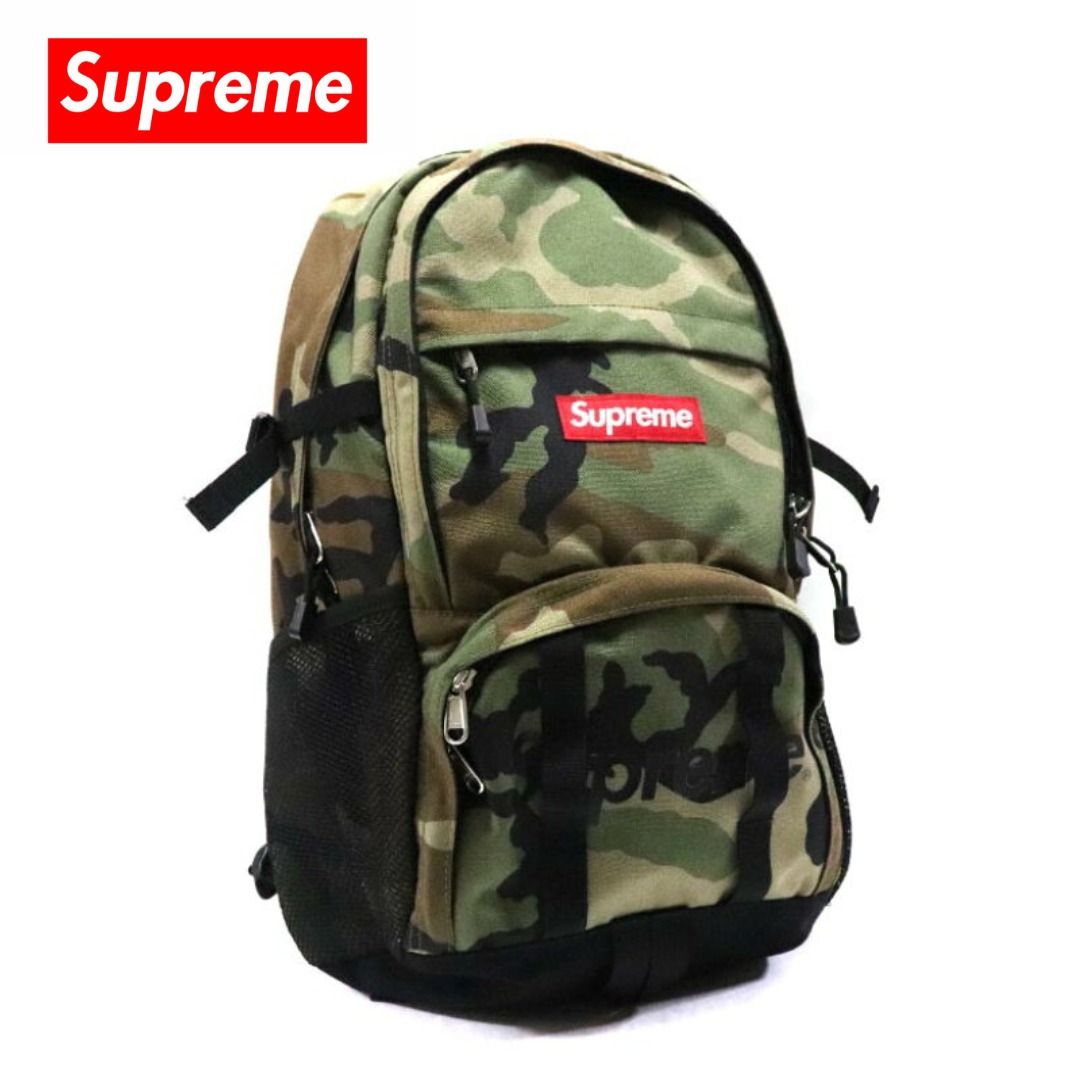 🇯🇵日本Supreme Backpack 迷彩CAMO backpack Supreme背囊, 名牌, 手袋