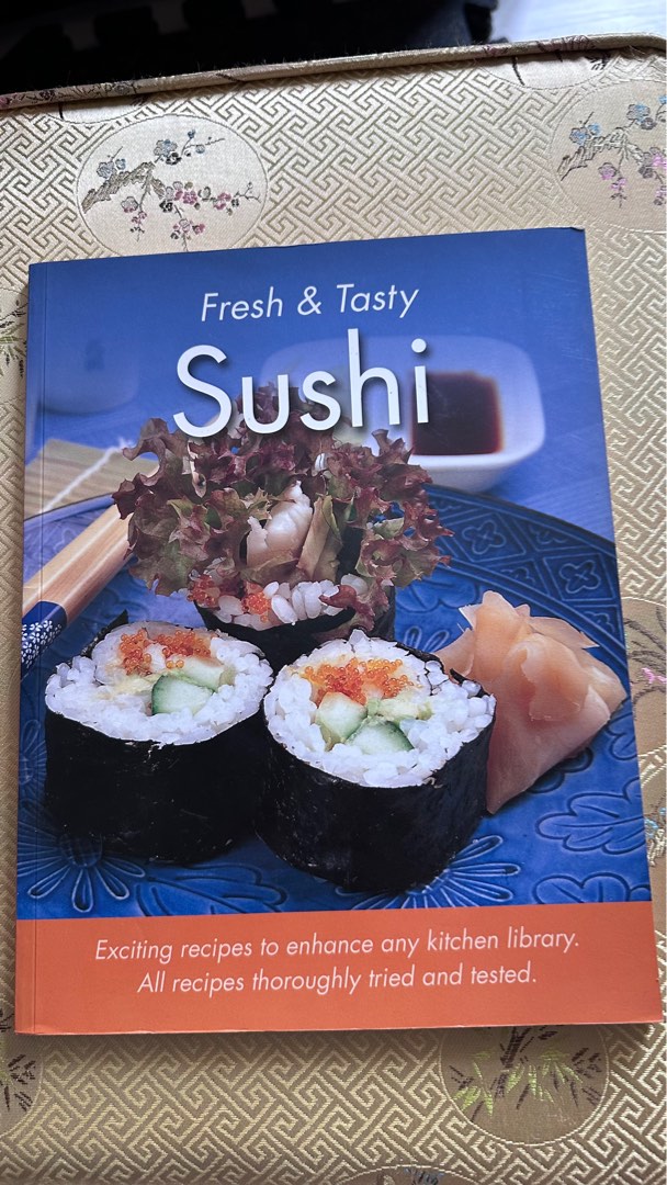 Sushi Recipes cook book (In English), Hobbies & Toys, Books & Magazines
