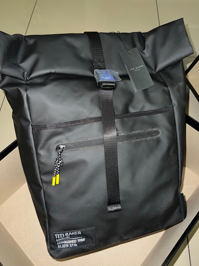 Ted baker shop black rucksack
