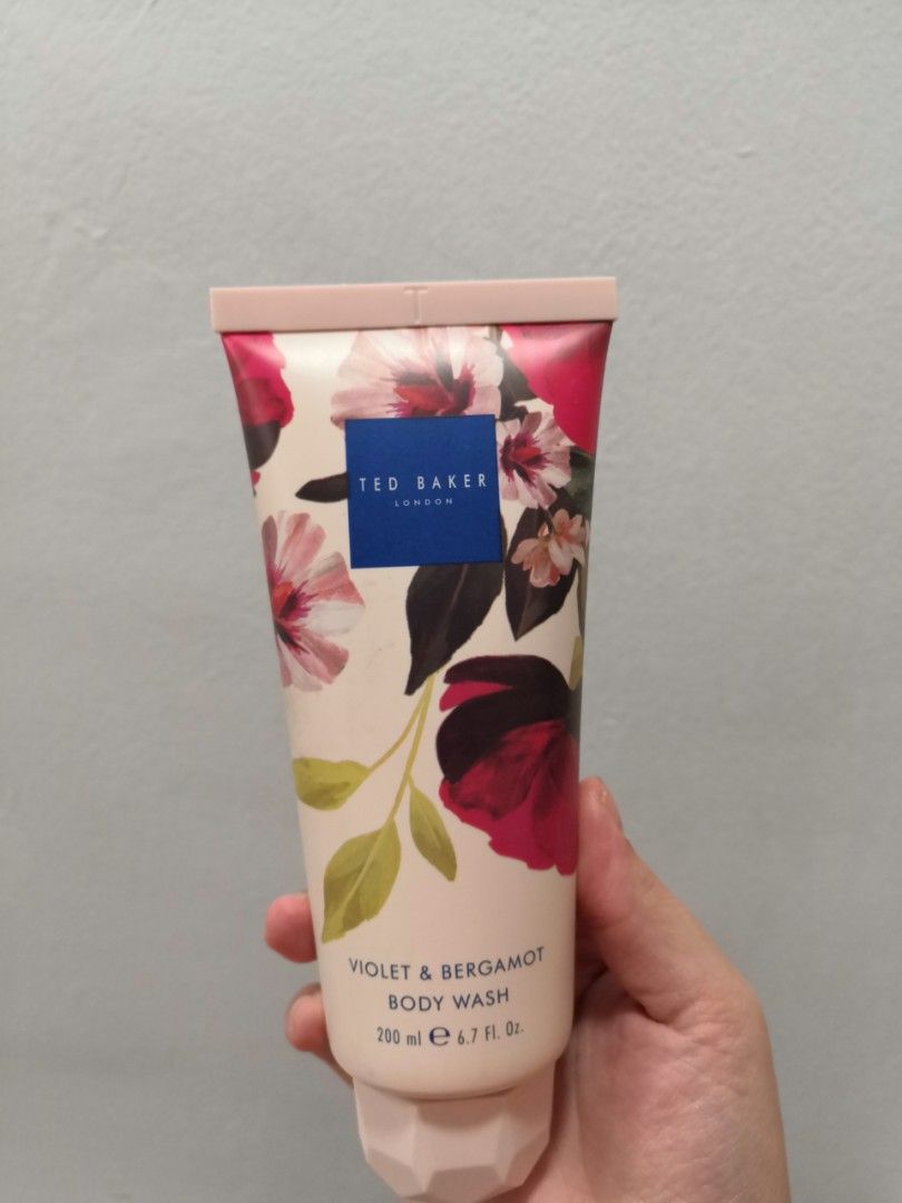 Ted Baker London Violet & Bergamot Body Wash 200ml, Beauty & Personal