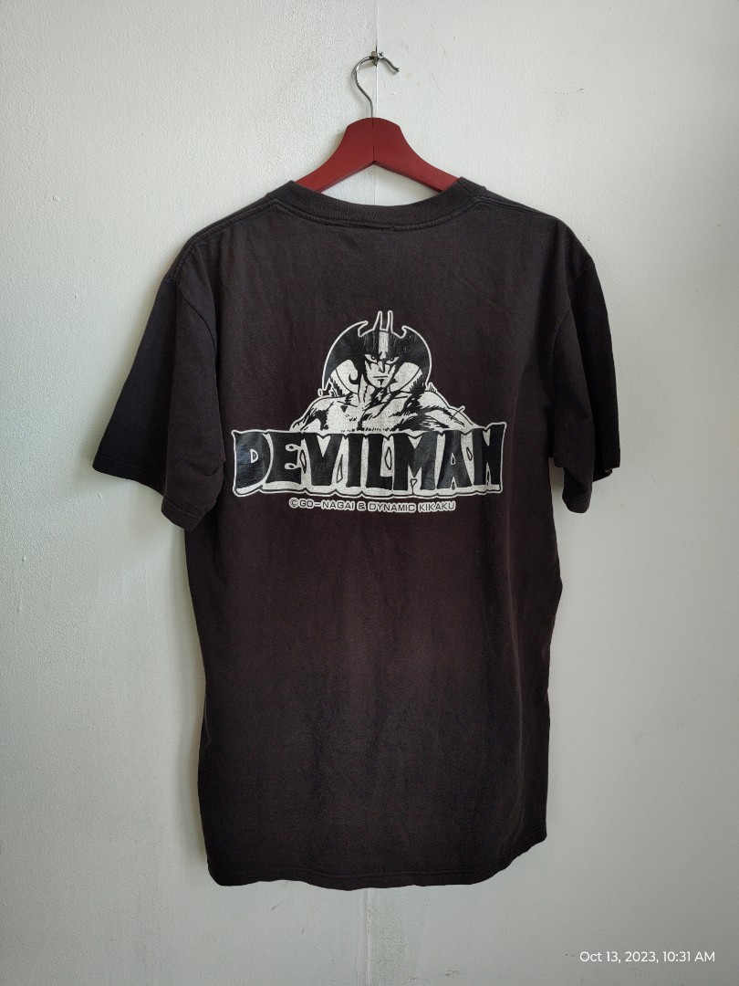 the three stooges & Devilman, Men's Fashion, Tops & Sets, Tshirts & Polo  Shirts on Carousell
