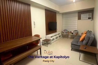 The Vantage at Kapitolyo Pasig City 1 Bedroom Good Deal For Sale Brand New Furnished Rockwell Land Condo near Capitol Commons One Shang Ortigas Wack Wack BGC Uptown Brixton Fairlane Best Deal