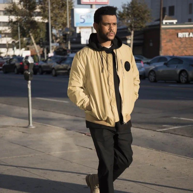 The Weeknd H&M Bomber Varsity Jacket