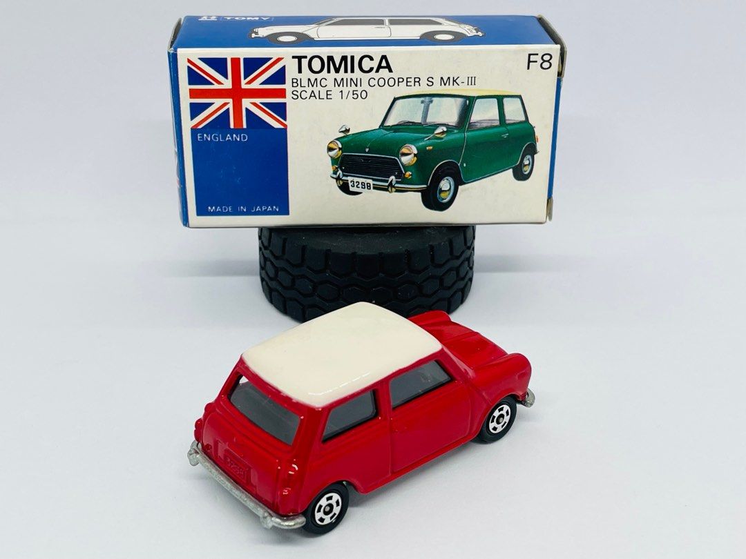 Tomica Tomy F8-2-34 BLMC Mini Cooper S MK-III - Made In Japan 