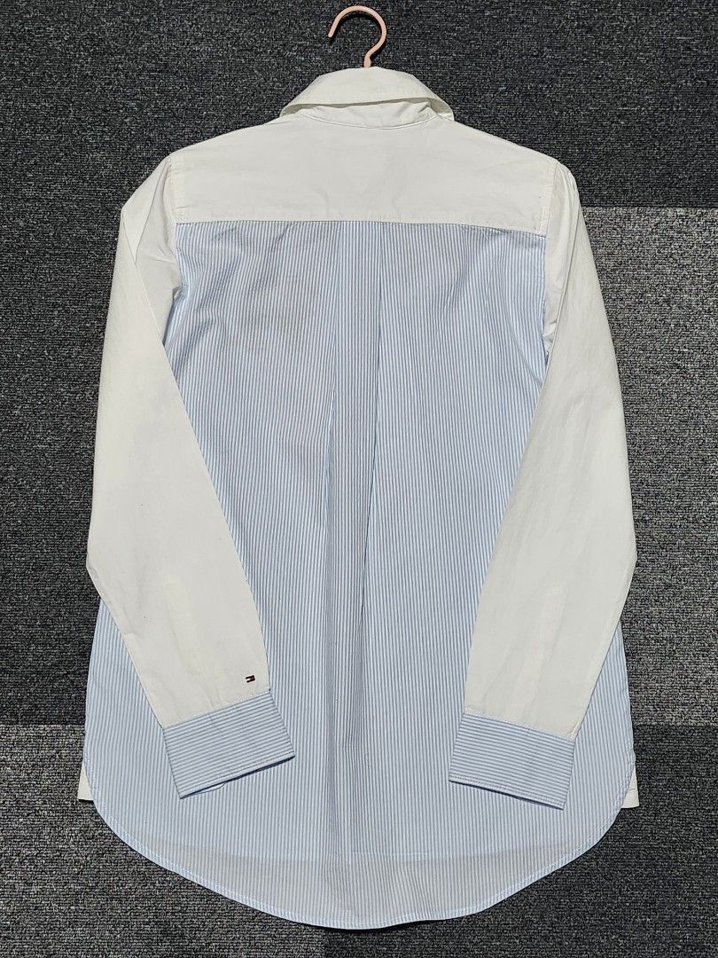 Tommy Hilfiger Polo Longsleeves (Category: Longsleeves) located in Tarlac. Submitted by jemserrano (Listing ID 1259908073, Image 3). Description: Tommy Hilfiger Polo Longsleeves Size XS on tag Excellent condition has minimal washable stain, see pictures Dimes: H: 28" Bust: 17.5" W: 20.5" Shoulders: 14.5".